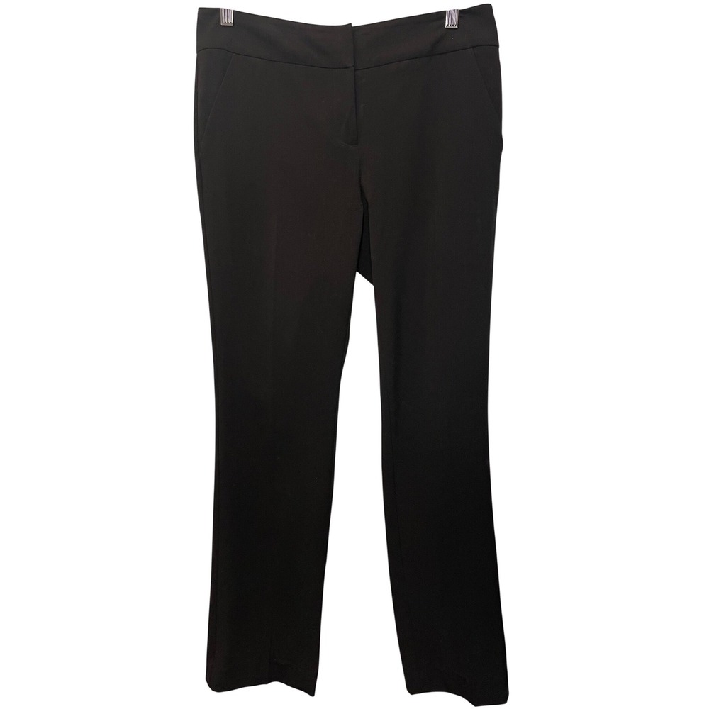 New York & Company 7th Avenue Design Studio Black Bootcut Dress Pants Size 4‎